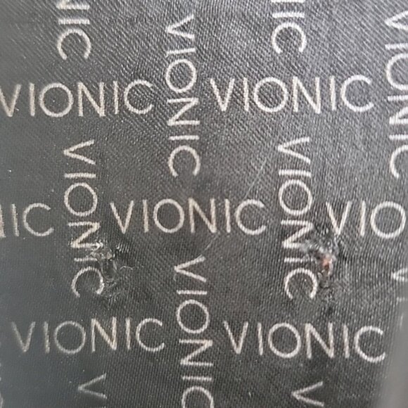 Vionic Black and Cream Snake Pattern Loafers - Picture 10 of 11